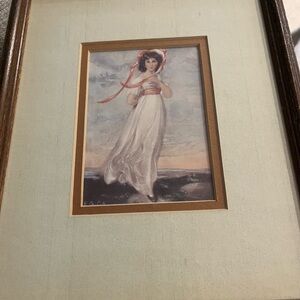 Framed Vintage Style Portrait Art
